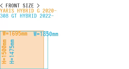 #YARIS HYBRID G 2020- + 308 GT HYBRID 2022-